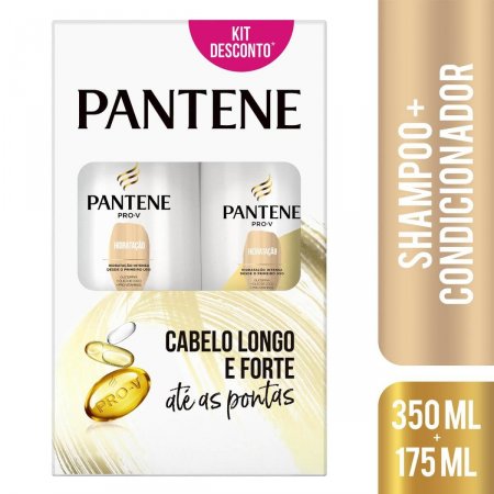 Kit Pantene Hidratação Shampoo 350ml + Condicionador 175ml | Foto 2