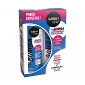 Kit Shampoo + Condicionador Salon Line S.O.S. Bomba Original com 200ml cada