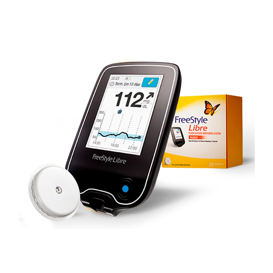 Kit Inicial FreeStyle Libre com Sensor + Monitor + Aplicador + Lenço de Álcool + Cabo USB + Adaptador Menor preço em Kit Inicial FreeStyle Libre com Sensor + Monitor + Aplicador + Lenço de Álcool + Cabo USB + Adaptador