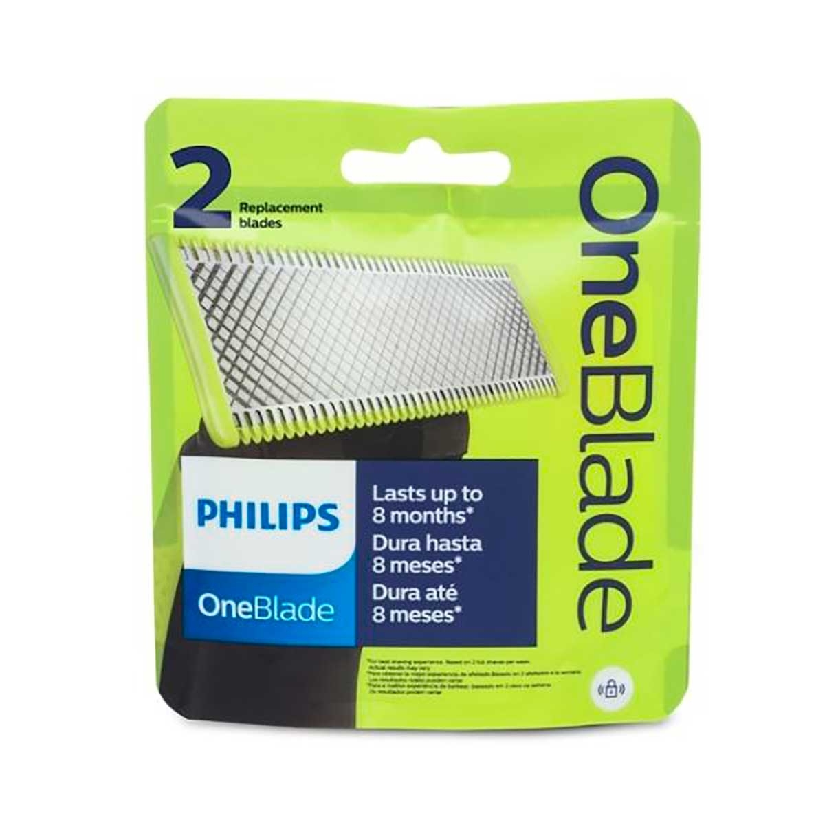 Lâmina de Barbear Philips OneBlade QP220/51 com 2 unidades