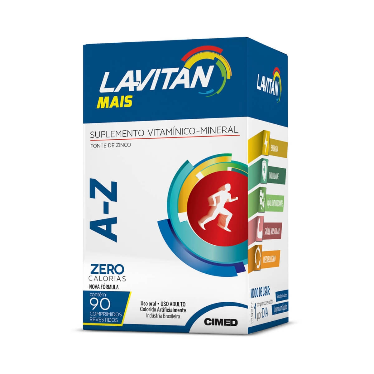 Lavitan A-Z Mais Cimed 90 Comprimidos Revestidos