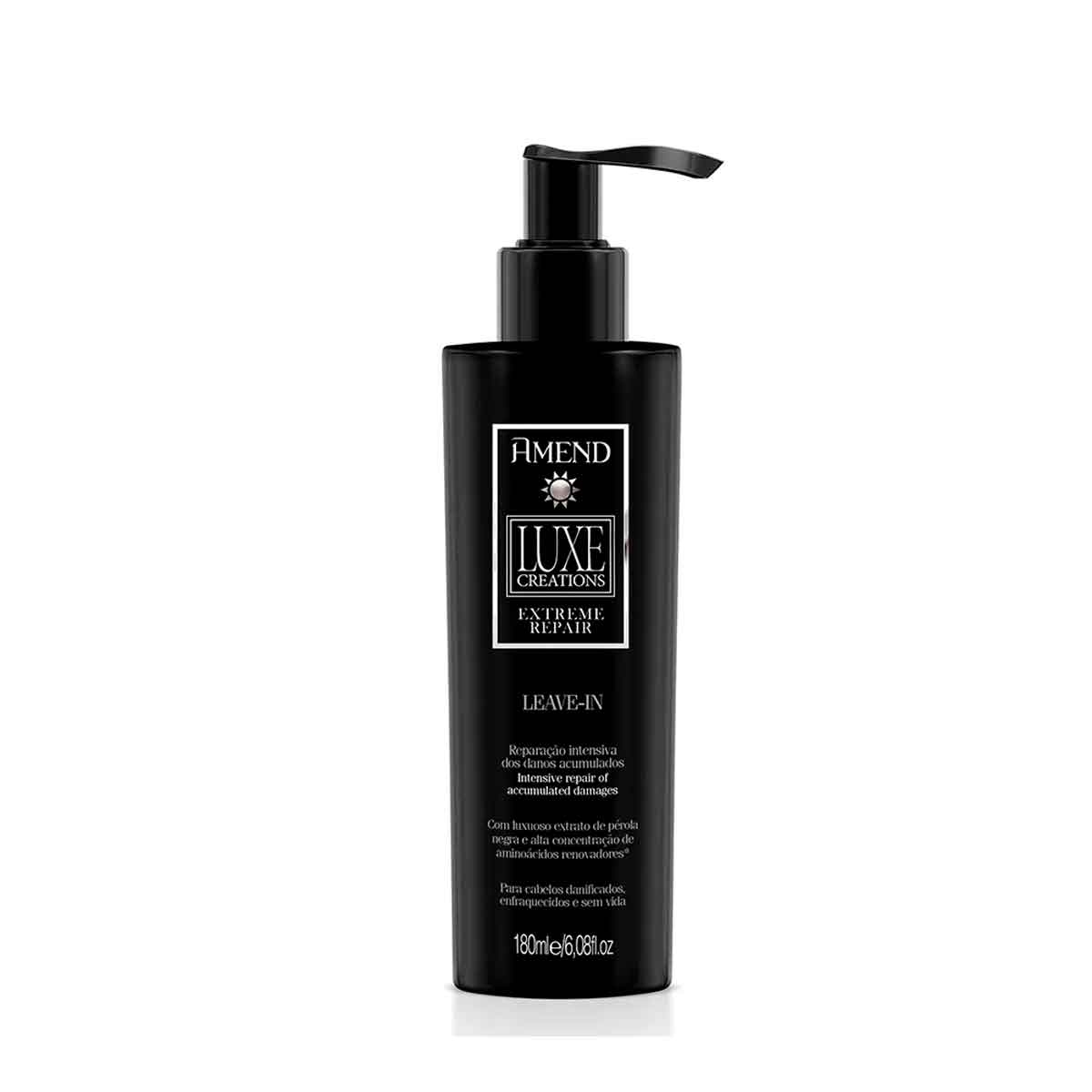 Leave-in Amend Luxe Creations Extreme Treatment com 180ml 180ml
