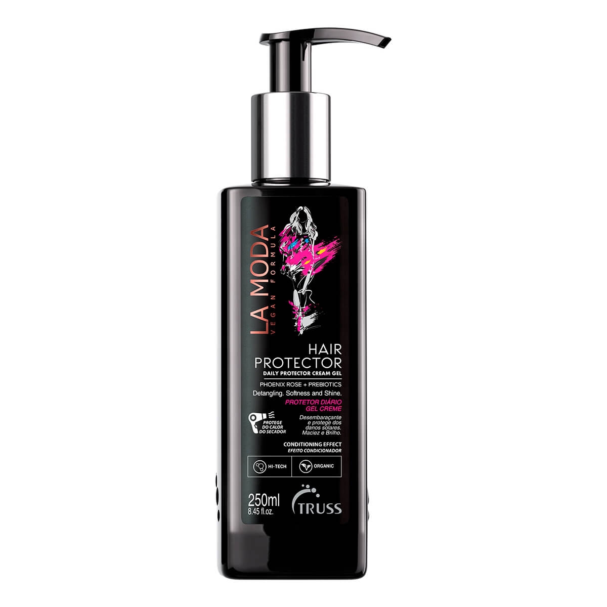Leave-in Truss La Moda Hair Protector com 250ml Menor preço em Leave-in Truss La Moda Hair Protector com 250ml