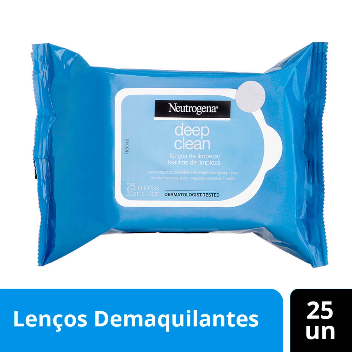Lenço Demaquilante Neutrogena Deep Clean com 25 unidades Menor preço em Lenço Demaquilante Neutrogena Deep Clean com 25 unidades