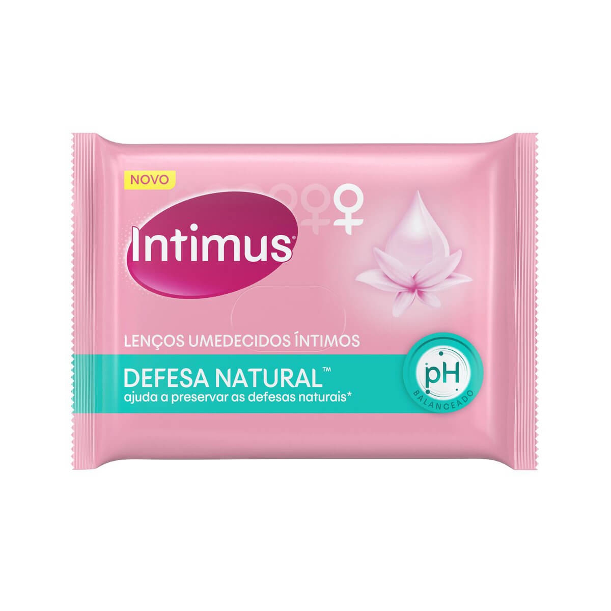 Lenços Umedecidos Intimus Defesas Naturais 16 Unidades | Droga Raia
