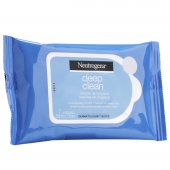 Lenço Demaquilante Neutrogena Deep Clean com 7 unidades