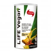 Proteína Isolada Life Vegan Vitafor Banana com Canela 450g
