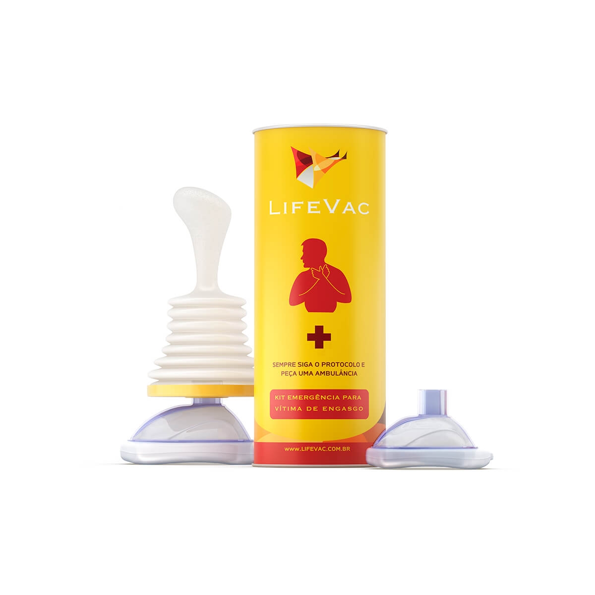 LifeVac Dispositivo para Primeiros Socorros de Desengasgamento