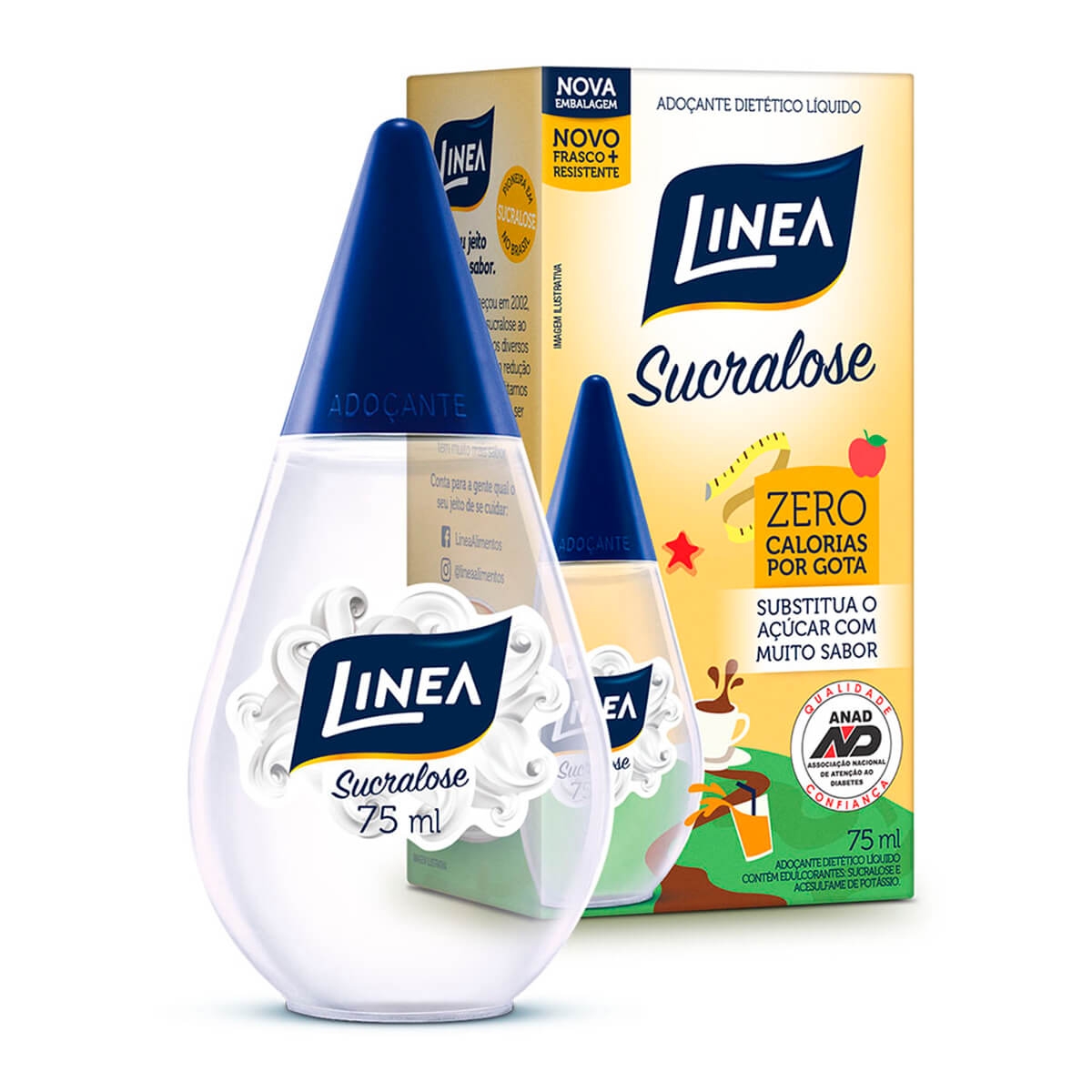 Adoçante Líquido Linea Sucralose