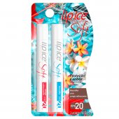Kit Protetor Labial Lip Ice Soft FPS 20 com 2 Unidades Sabor Baunilha e Cereja Intensa de 2g cada