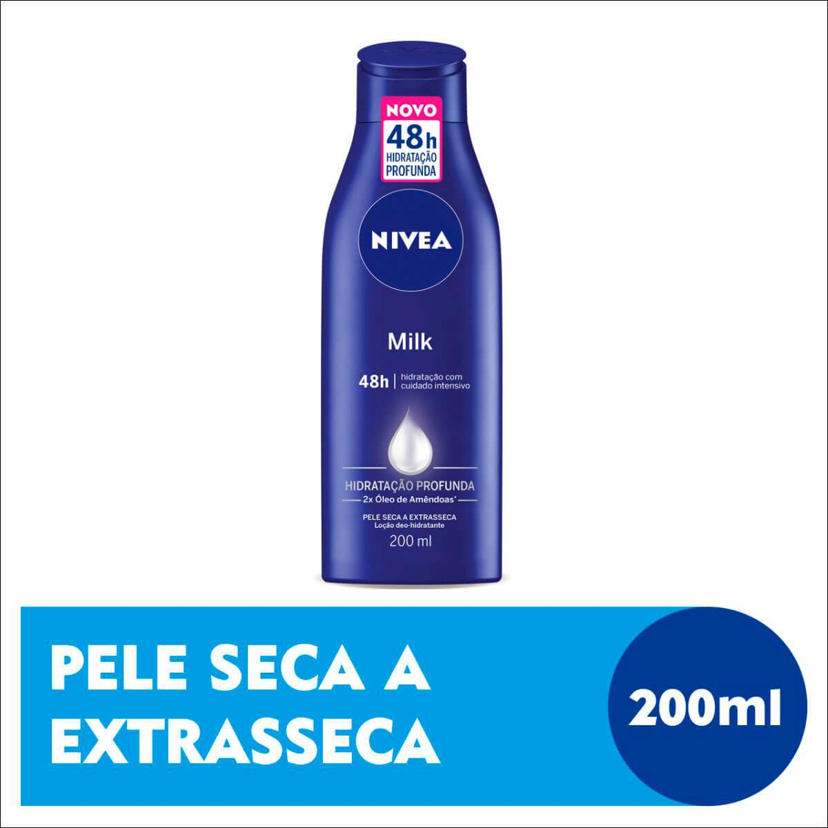Loção Hidratante Nivea Milk Hidratação Profunda Pele Seca e Extrasseca com 200ml é ruim? Loção Hidratante Nivea Milk Hidratação Profunda Pele Seca e Extrasseca com 200ml é boa?