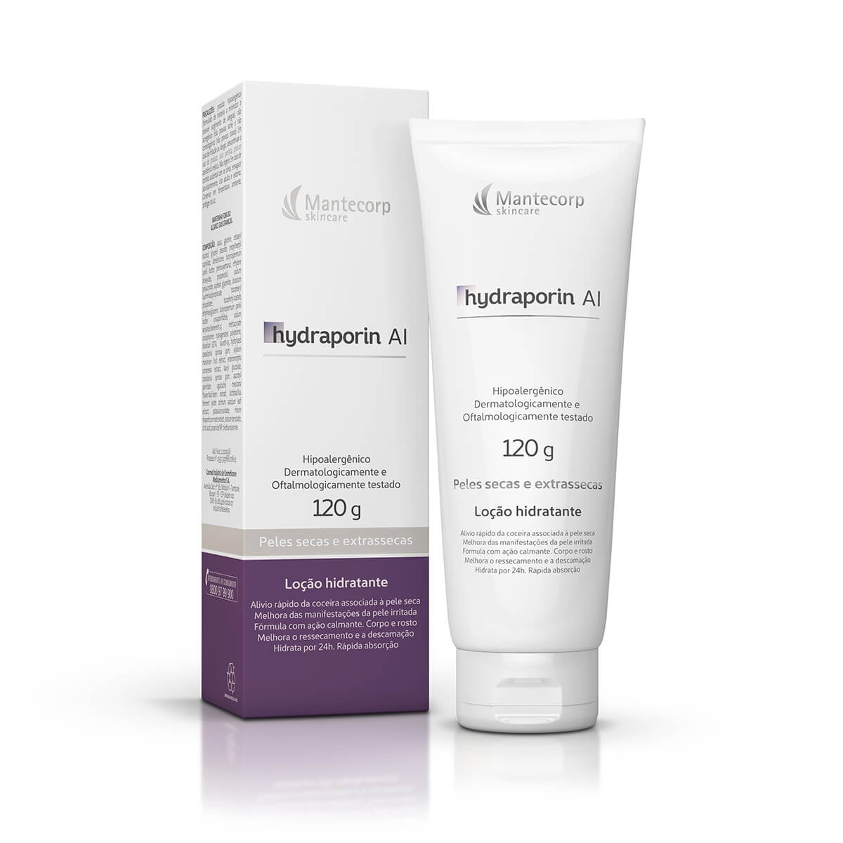 Loção Hidratante Corporal Mantecorp Hydraporin AI com 120g Menor preço em Loção Hidratante Corporal Mantecorp Hydraporin AI com 120g
