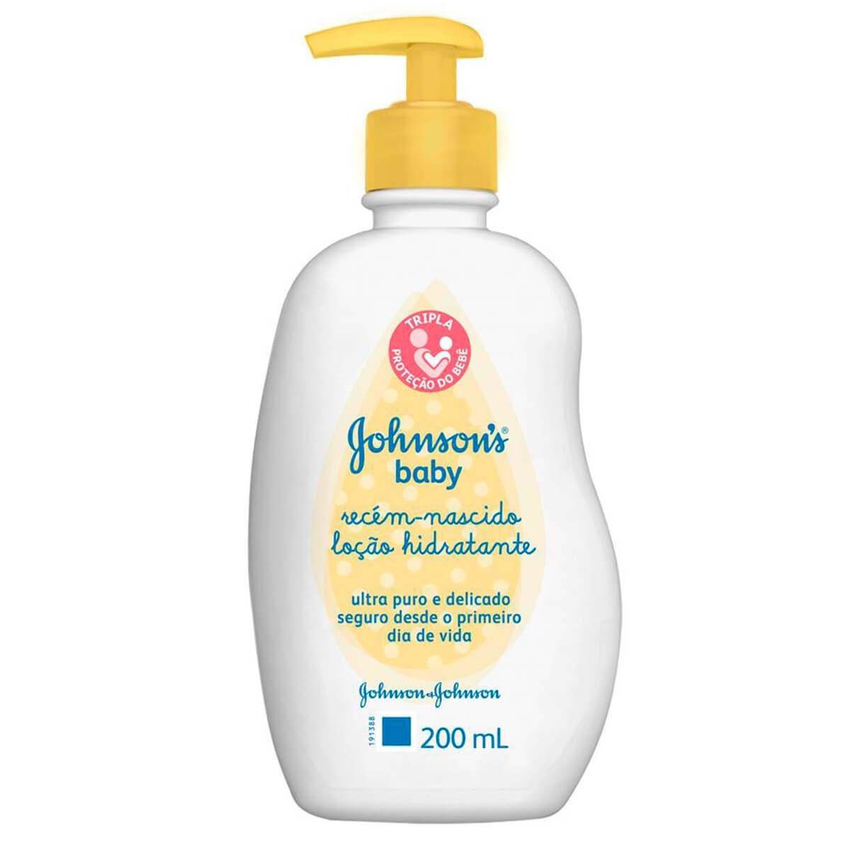 Hidratante Corporal Johnson's RecémNascido Loção Promoção Droga Raia