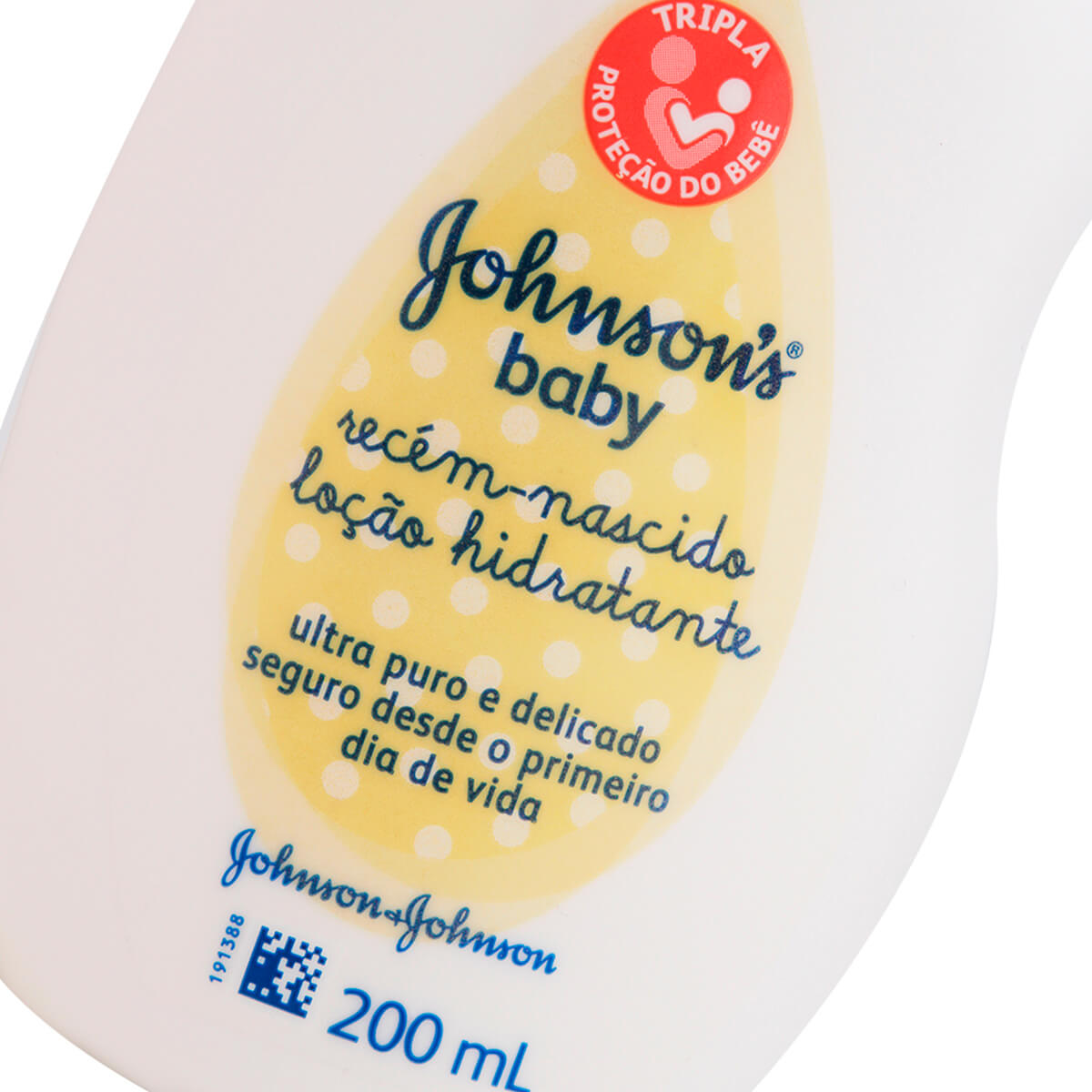 Loção Hidratante Johnson & Johnson Johnson's Baby Recém-nascido 200ml ...