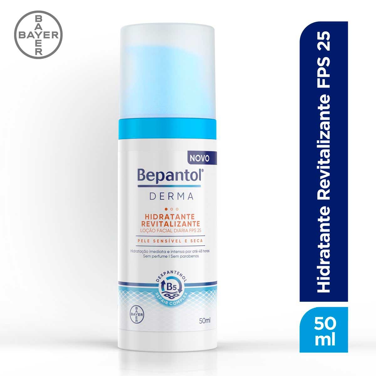 Loção Facial Diária Bepantol Derma FPS 25 50ml Preço online Droga Raia