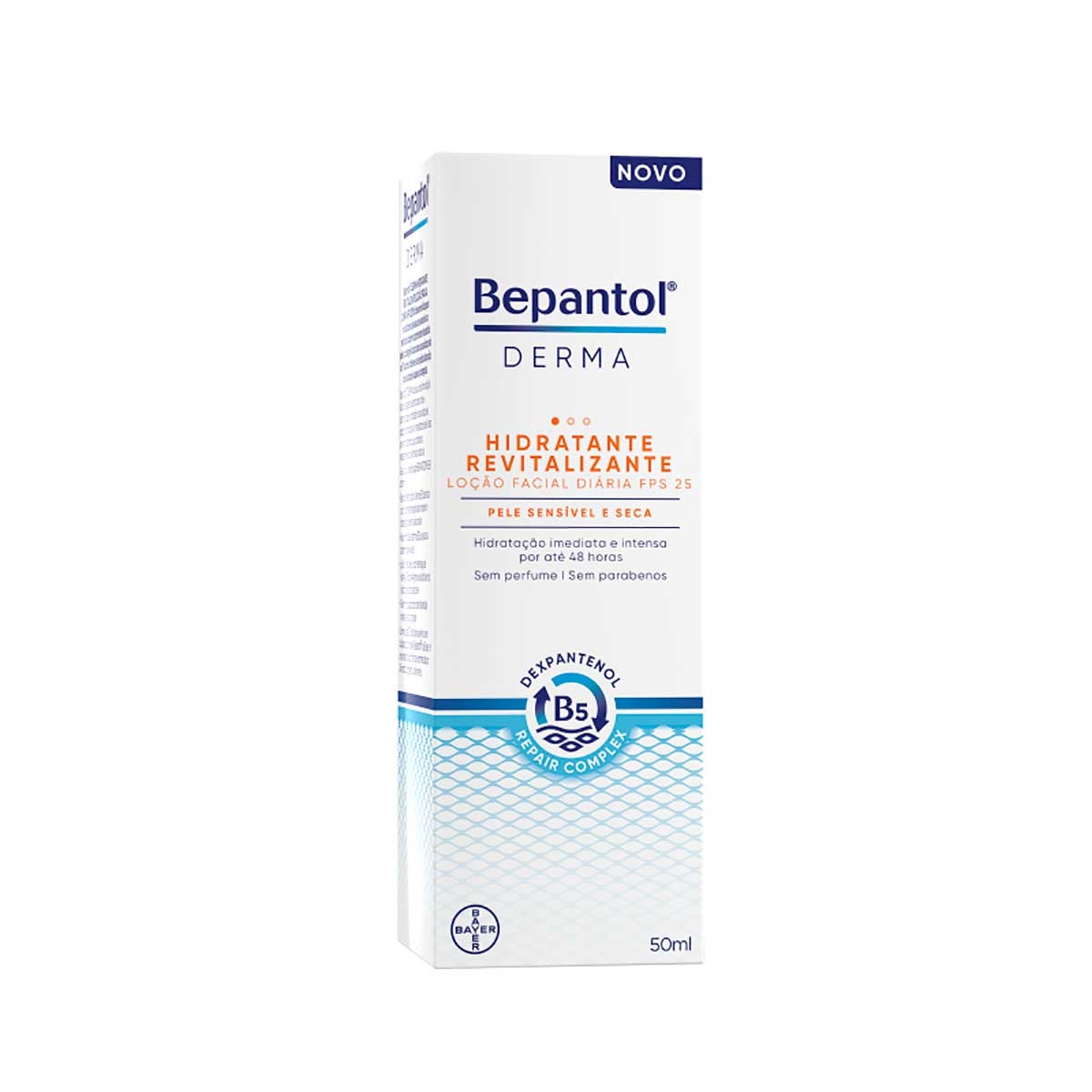 Loção Facial Diária Bepantol Derma FPS 25 com 50ml Menor preço em Loção Facial Diária Bepantol Derma FPS 25 com 50ml