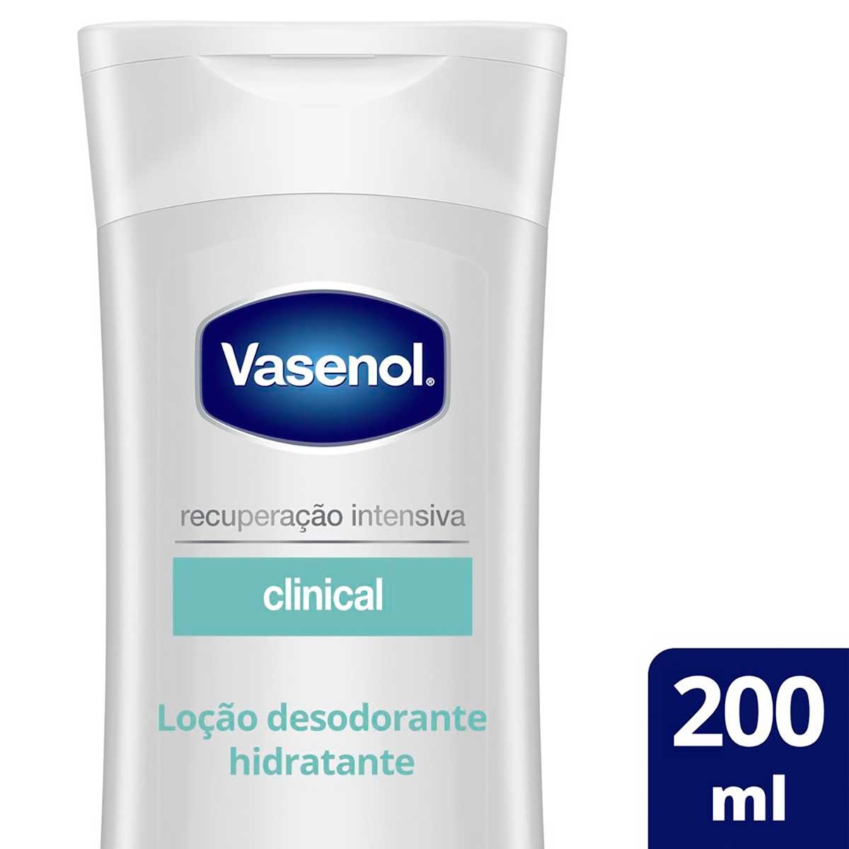 Loção Hidratante Vasenol Recuperação Intensiva Clinical Pele Seca Sem Fragância com 200ml Menor preço em Loção Hidratante Vasenol Recuperação Intensiva Clinical Pele Seca Sem Fragância com 200ml