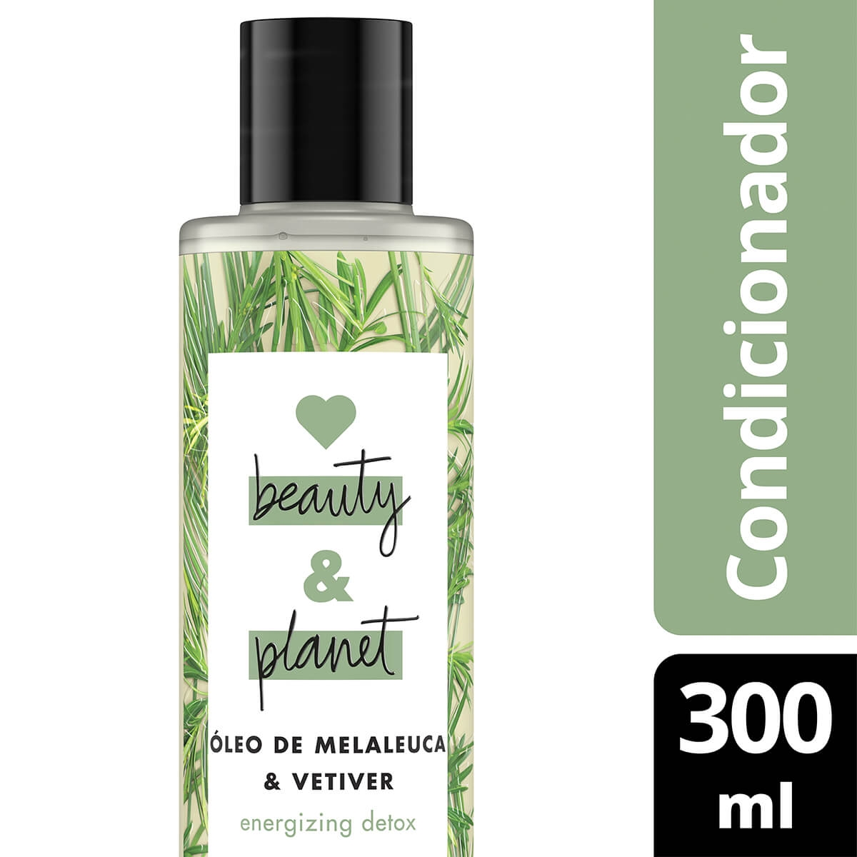 Condicionador Love Beauty And Planet Energizing Detox com 300ml Menor preço em Condicionador Love Beauty And Planet Energizing Detox com 300ml