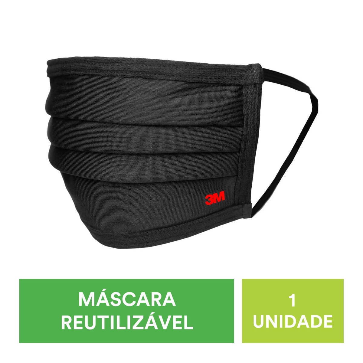 Máscara de Tecido Reutilizável 3M com 1 unidade Menor preço em Máscara de Tecido Reutilizável 3M com 1 unidade