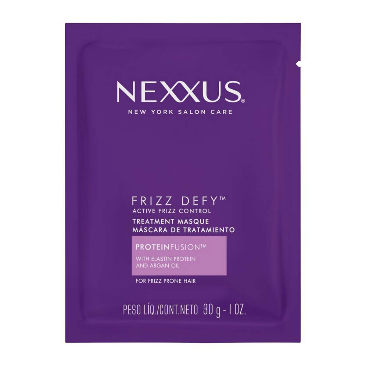 Máscara de Tratamento Nexxus Protein Fusion Frizz Defy 30g