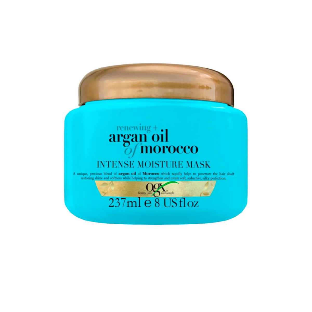 Mascara De Hidratacao Capilar Ogx Intense Moisturizing Treatment Argan Oil Of Morocco Com 237ml Droga Raia