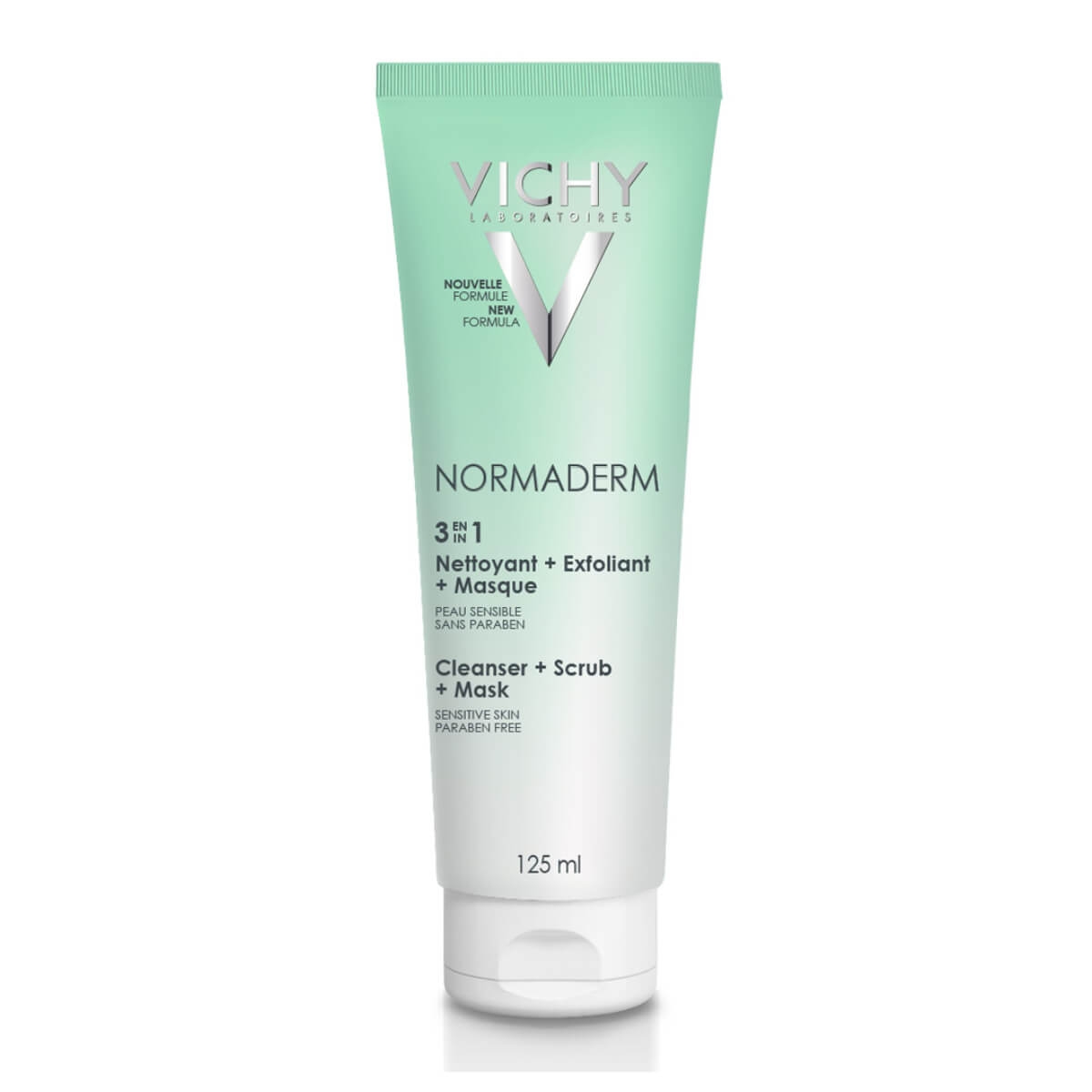 Máscara Esfoliante e Gel de Limpeza 3 em 1 Vichy Normaderm com 125ml Menor preço em Máscara Esfoliante e Gel de Limpeza 3 em 1 Vichy Normaderm com 125ml