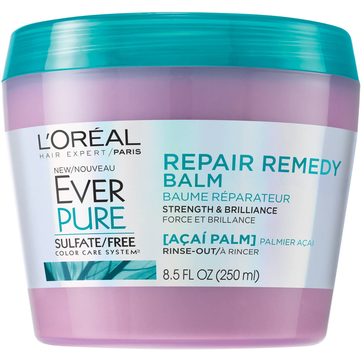 Mascara Capilar Reparadora Ever Pure Repair Remedy Balm L Oreal Com 250ml Droga Raia