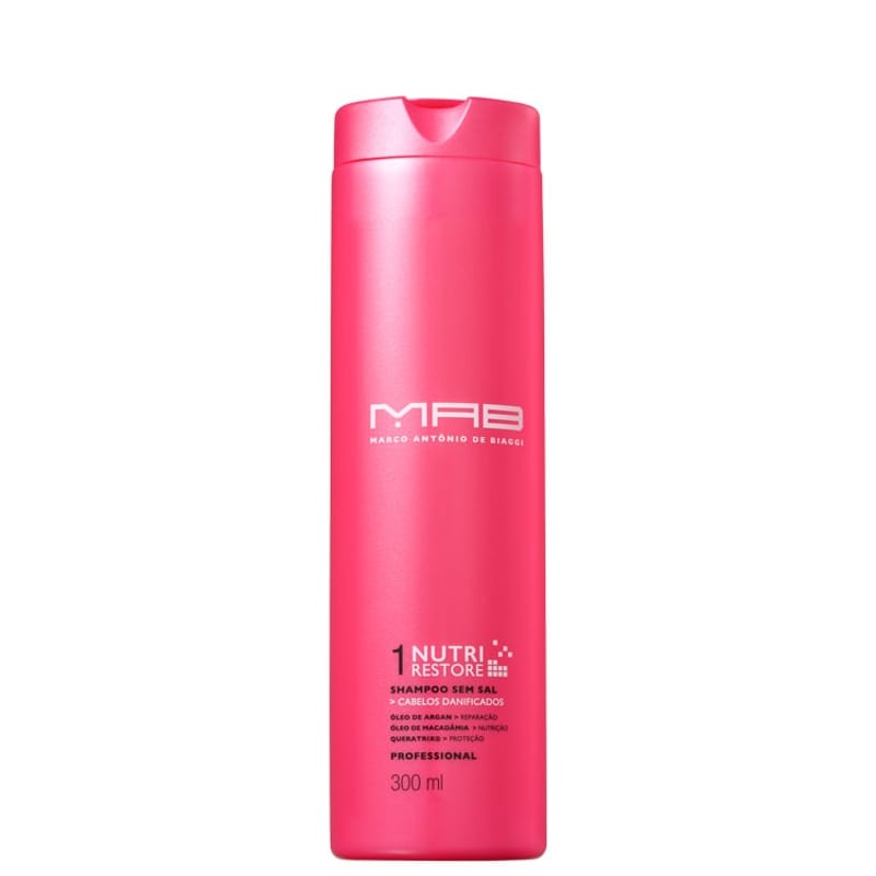 Shampoo MAB Nutri Restore com 300ml 300ml