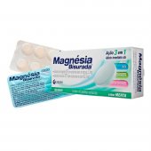 Magnésia Bisurada Sabor Menta 40 pastilhas mastigáveis