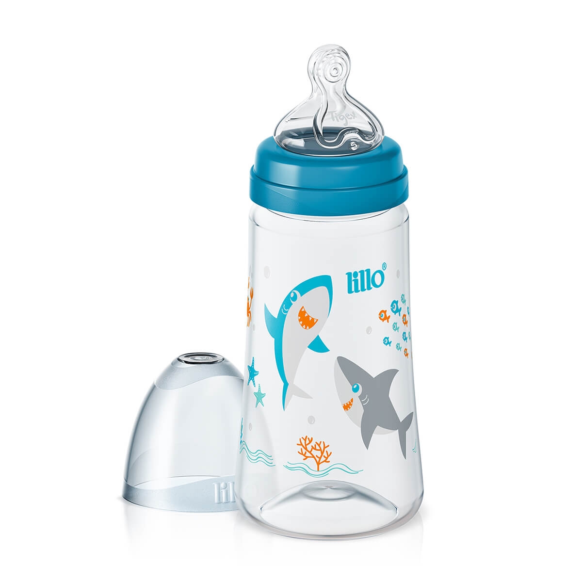 Mamadeira Lillo Design Smart Azul com 1 unidade: em oferta | Droga Raia