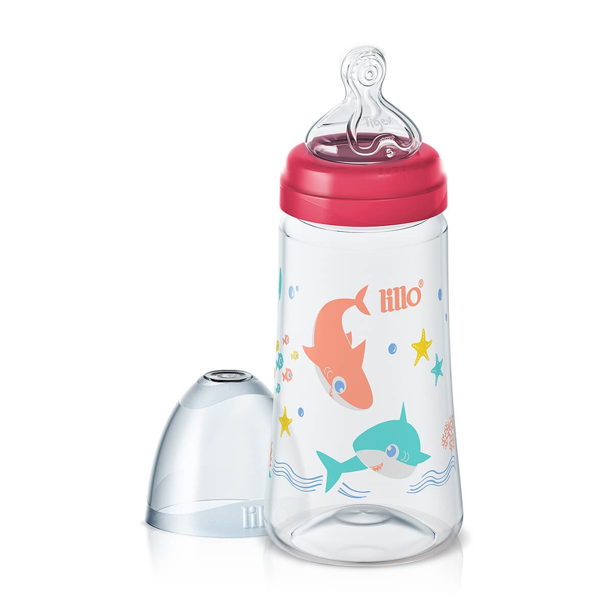 Mamadeira Lillo Design Smart Rosa com 1 unidade: em oferta | Droga Raia