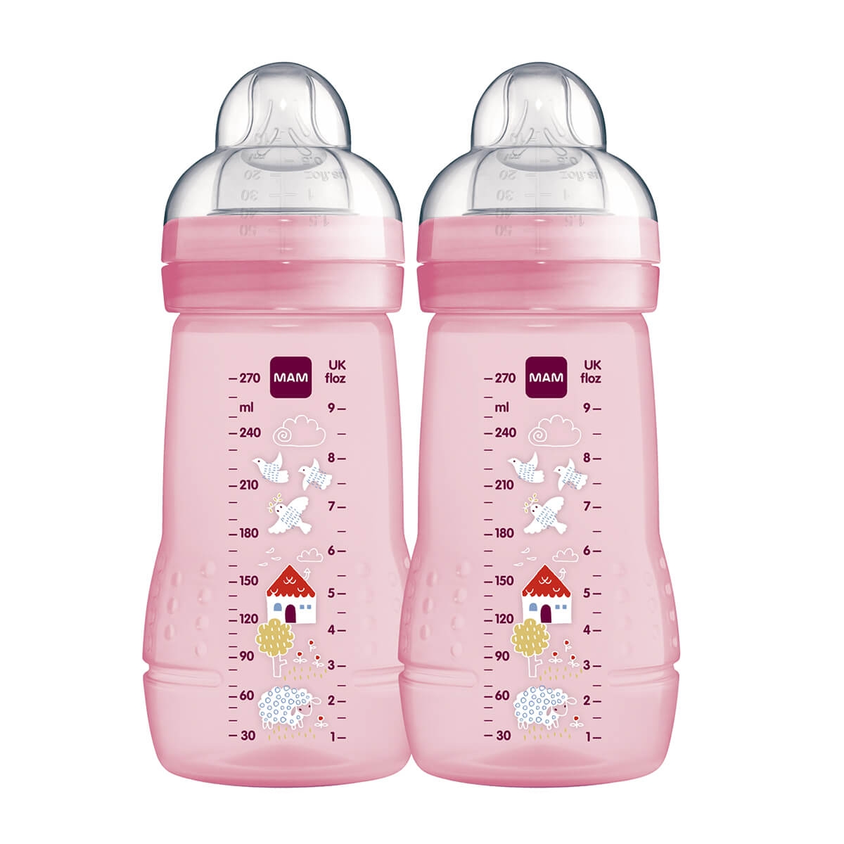 Mamadeira MAM Easy Active Rosa Menor preço em Mamadeira MAM Easy Active Rosa