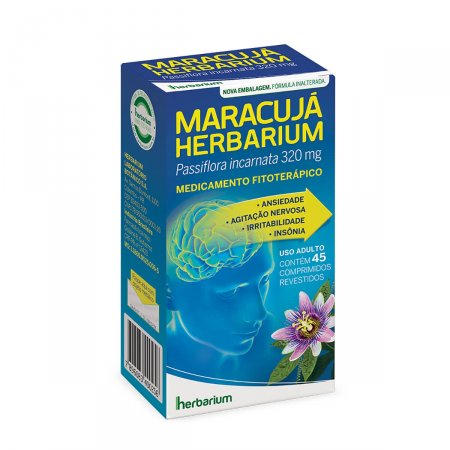 Maracujá 320mg Herbarium com 45 comprimidos