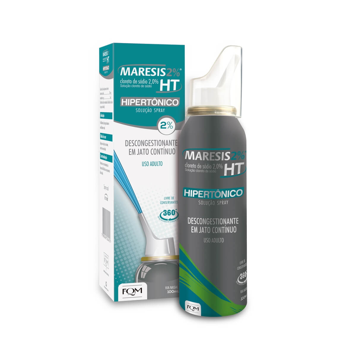 Maresis HT 2% Descongestionante Spray Nasal Jato Contínuo 100ml