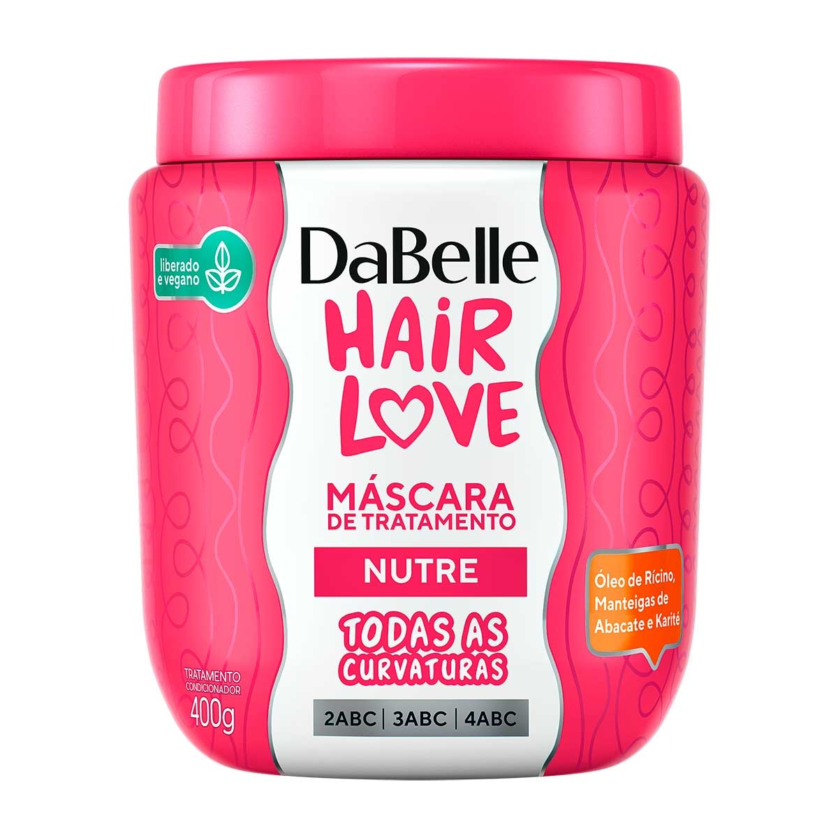 Máscara de Tratamento Dabelle Hair Love Nutre com 400g 400g