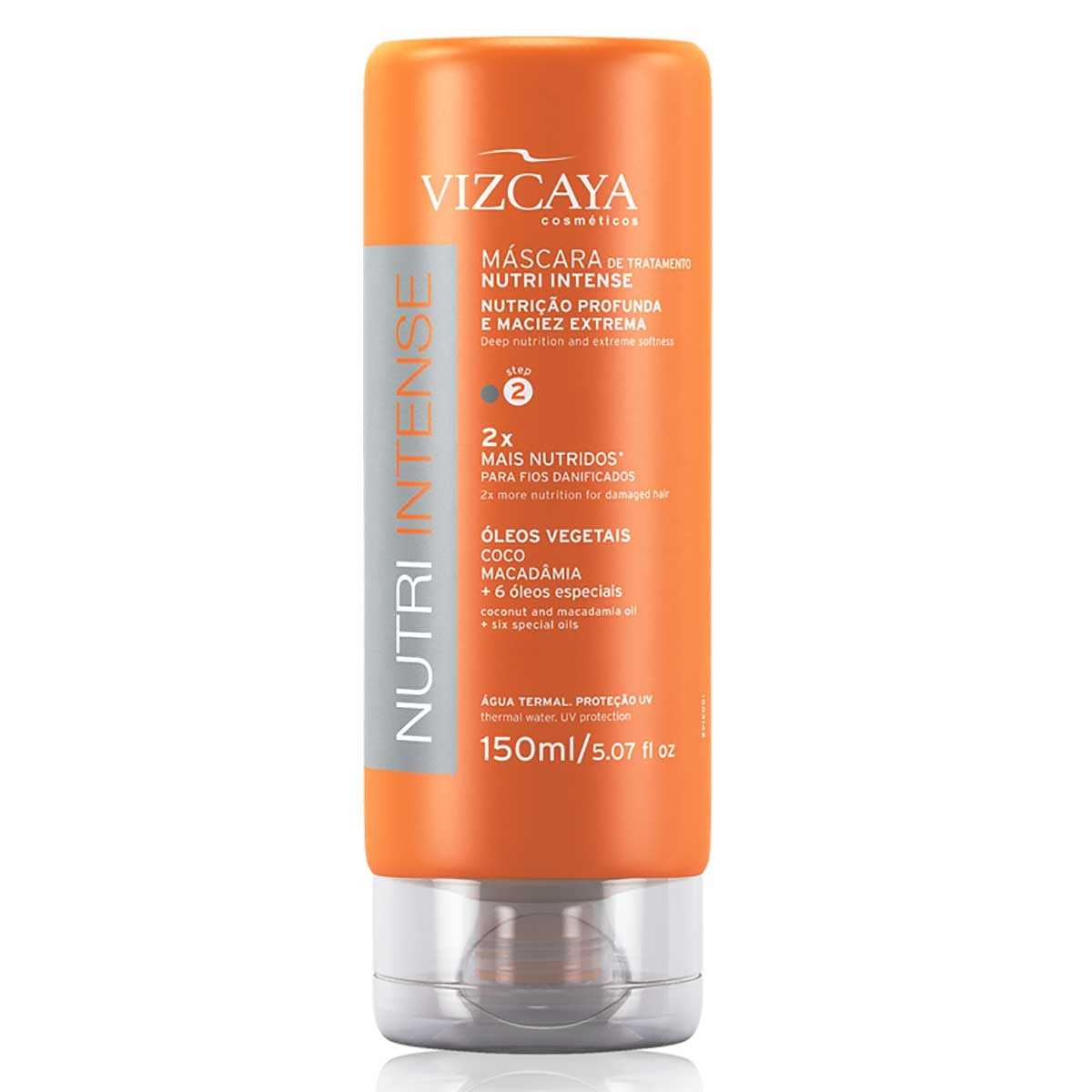 Máscara de Tratamento Vizcaya Nutri Intense com 150ml Menor preço em Máscara de Tratamento Vizcaya Nutri Intense com 150ml