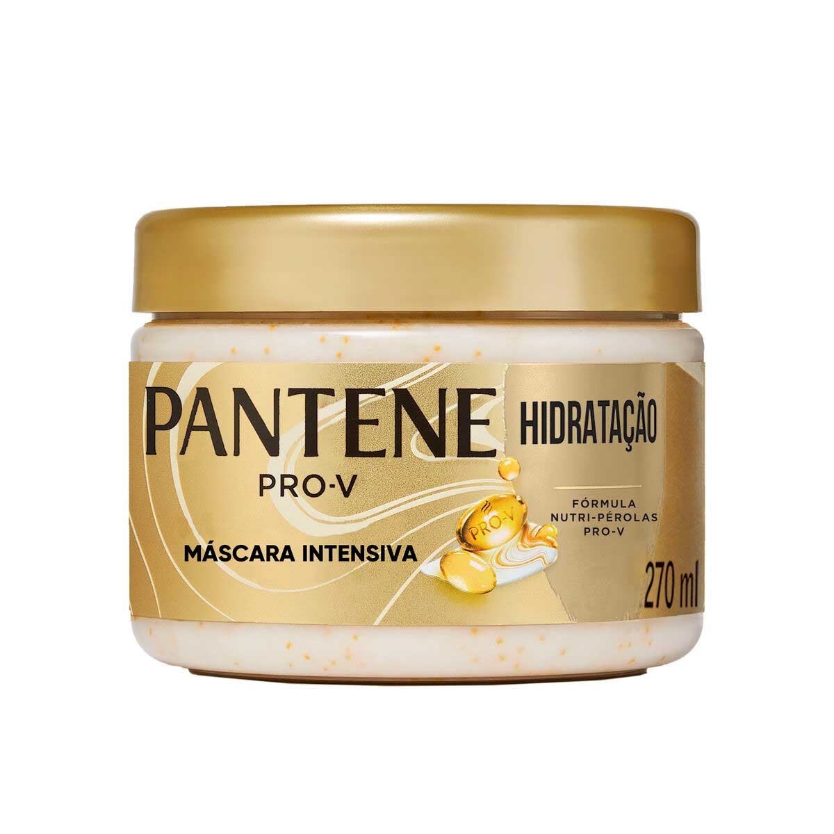 Máscara de Tratamento Pantene Hidratação com 270ml Menor preço em Máscara de Tratamento Pantene Hidratação com 270ml