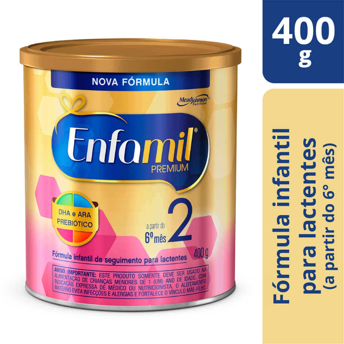 Mead Johnson Fórmula infantil Enfamil 2 400g Droga Raia