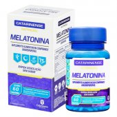 Suplemento Alimentar Melatonina Catarinense 0,21mg Nutrição com 60 Comprimidos