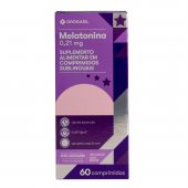 Melatonina Drogasil 0,21mg com 60 Comprimidos