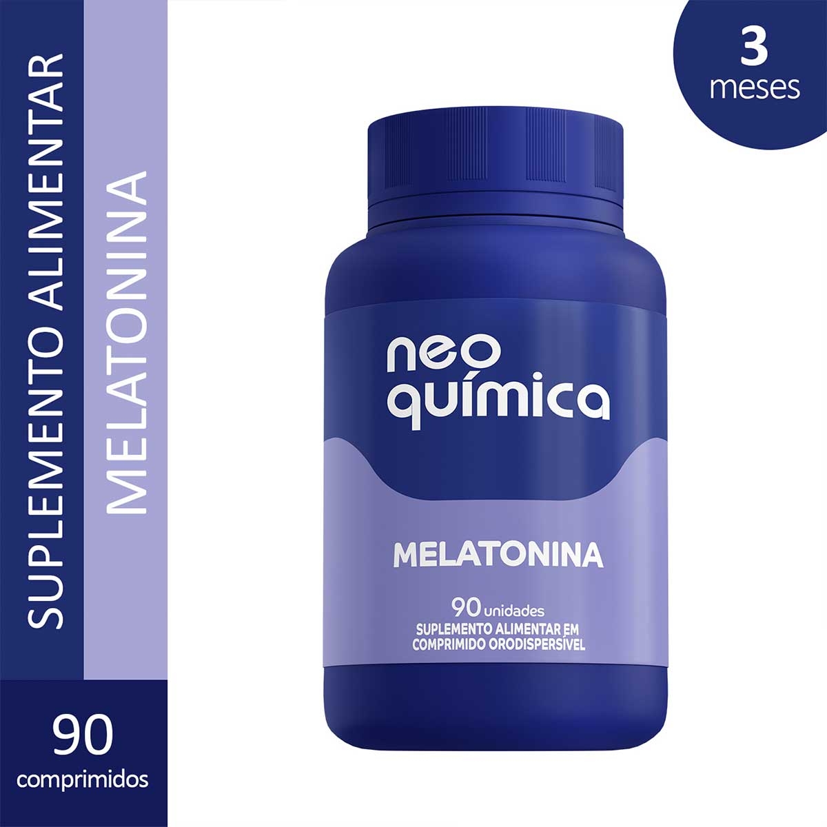 Melatonina Neo Química 90 Comprimidos Menor preço em Melatonina Neo Química 90 Comprimidos