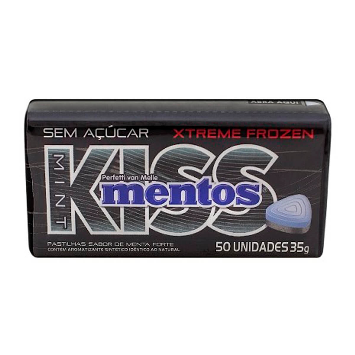 Mentos Kiss Xtreme Frozen Mint com 35g