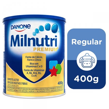 Composto Lácteo Danone Milnutri Premium com 400g