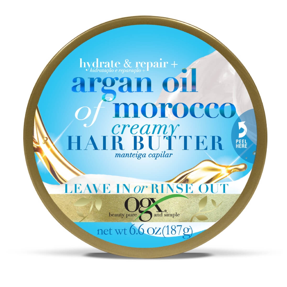 Manteiga Capilar OGX Argan Oil Morocos 187 g