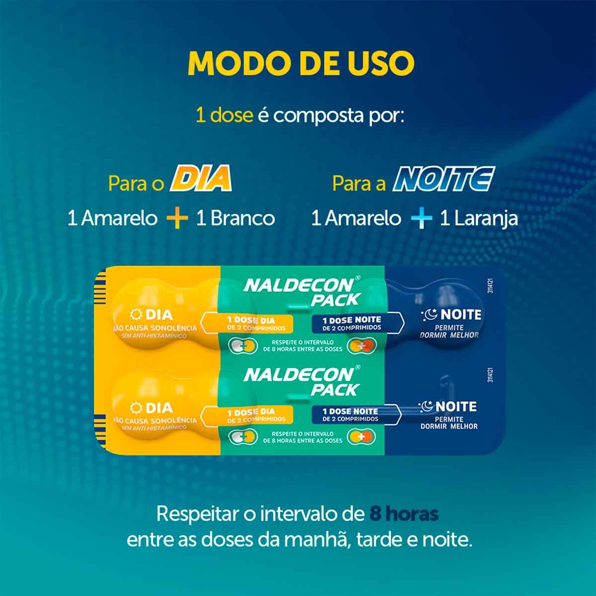 Naldecon Dia e Noite 24 comprimidos: Encontre online | Droga Raia