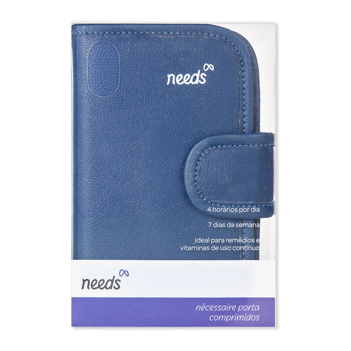 Porta Comprimidos para 7 dias Needs Nécessaire com 1 unidade Menor preço em Porta Comprimidos para 7 dias Needs Nécessaire com 1 unidade