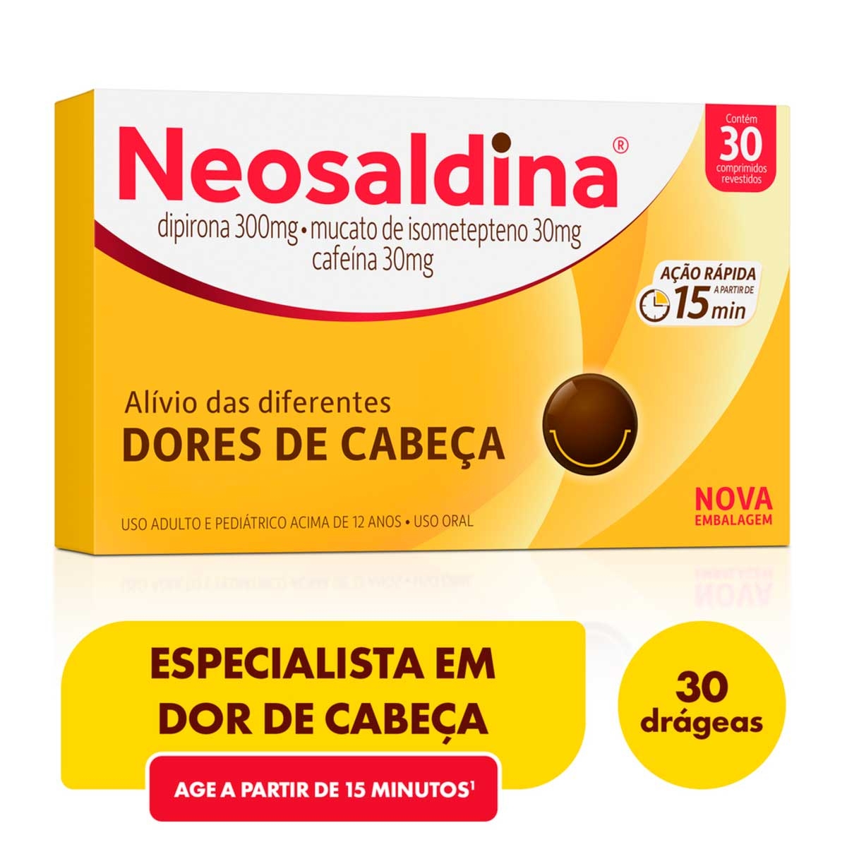Neosaldina: bula, para que serve e como tomar | Droga Raia