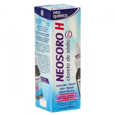 Neosoro H 30mg Solução Spray Nasal com 60ml