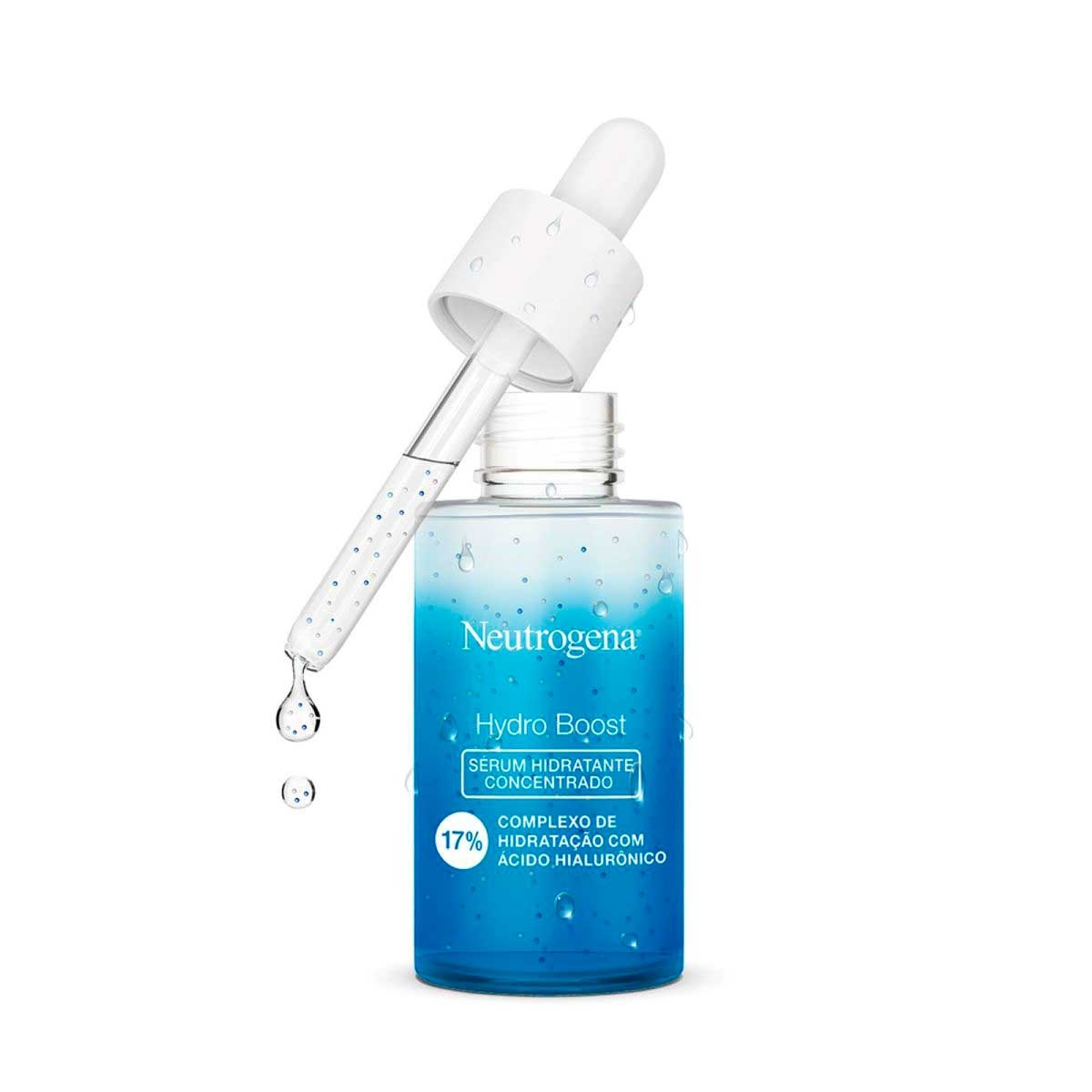 Sérum Hidratante Facial Concentrado Neutrogena Hydro Boost 30ml Menor preço em Sérum Hidratante Facial Concentrado Neutrogena Hydro Boost 30ml