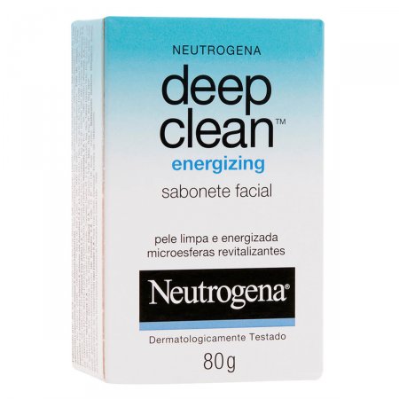 Sabonete Facial em Barra Neutrogena Deep Clean Energizing com 80g